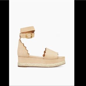 Chloe Lauren espadrille wedge